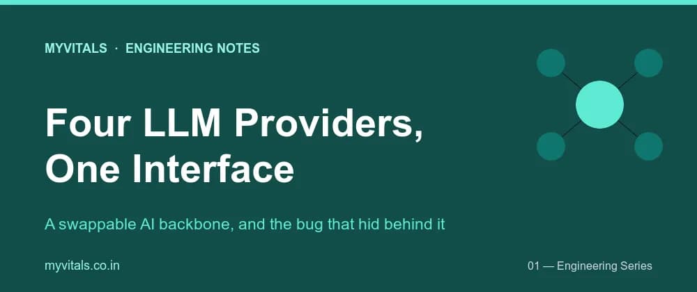 I Wired 4 LLM Providers Into One Interface So I'd Never Have to Beg a Single Vendor for Mercy